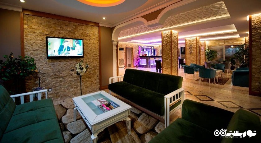 محوطه نشیمن بار لابی هتل